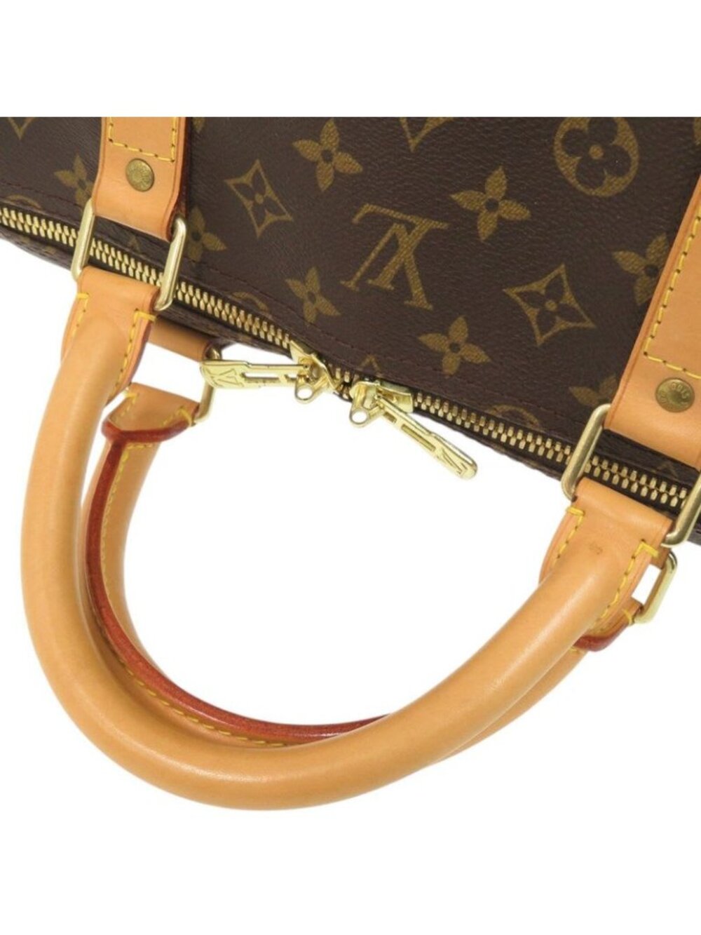 Louis Vuitton Keepall Bandouliere 60 Monogram Brown Boston Bag 0950 - Picture 5 of 10